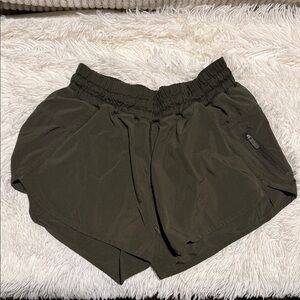 lululemon athletica Dark Green Athletic Shorts